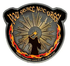 Lord of the Rings Coin "You Shall Not Pass" Balrog Deluxe 5061036145856