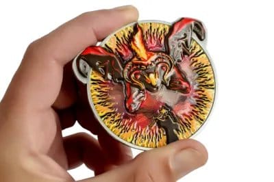 Lord of the Rings Coin "You Shall Not Pass" Balrog Deluxe 5061036145856