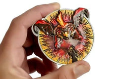 Lord of the Rings Coin "You Shall Not Pass" Balrog Deluxe 5061036145856