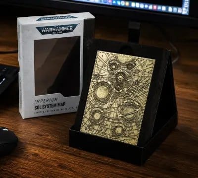 Warhammer 40,000 Metal Map Sol System 5060914718786