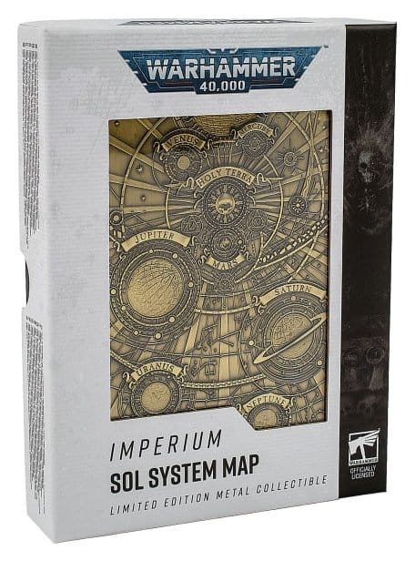 Warhammer 40,000 Metal Map Sol System 5060914718786
