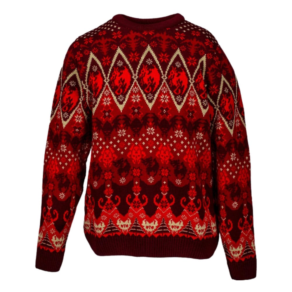 Warhammer Age of Sigmar Christmas Sweater Soulblight Gravelords Size S 5061036144040