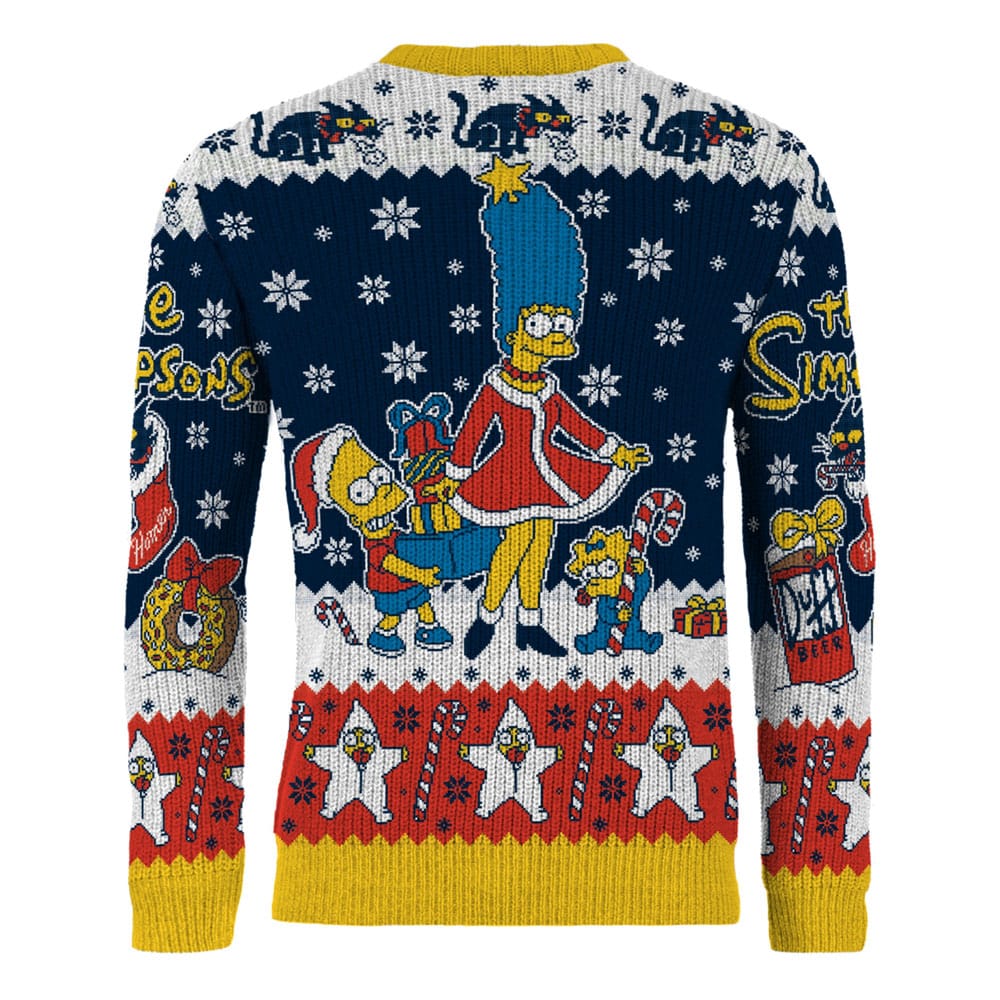 Simpsons Christmas Sweater D'oh Ho Ho! Size S 5061036143913