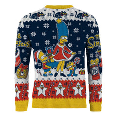 Simpsons Christmas Sweater D'oh Ho Ho! Size S 5061036143913