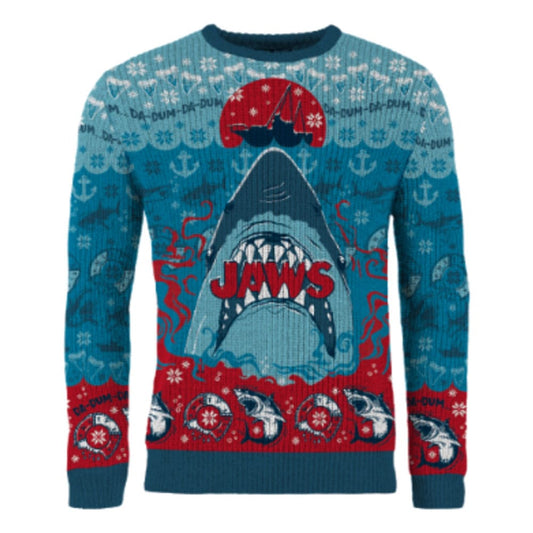 Jaws Christmas Sweater Jaws  Size S 5061036144248