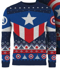 Captain America Christmas Sweater Size XS 5060674400075
