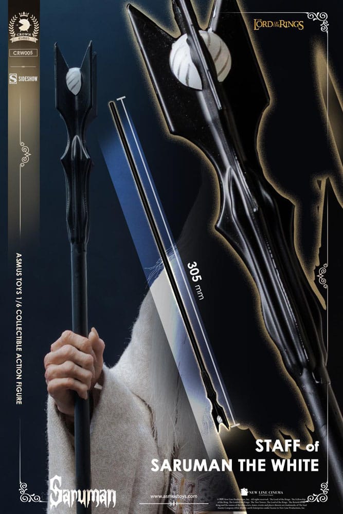 Lord of the Rings Action Figure 1/6 Saruman 31 cm 0747720278424