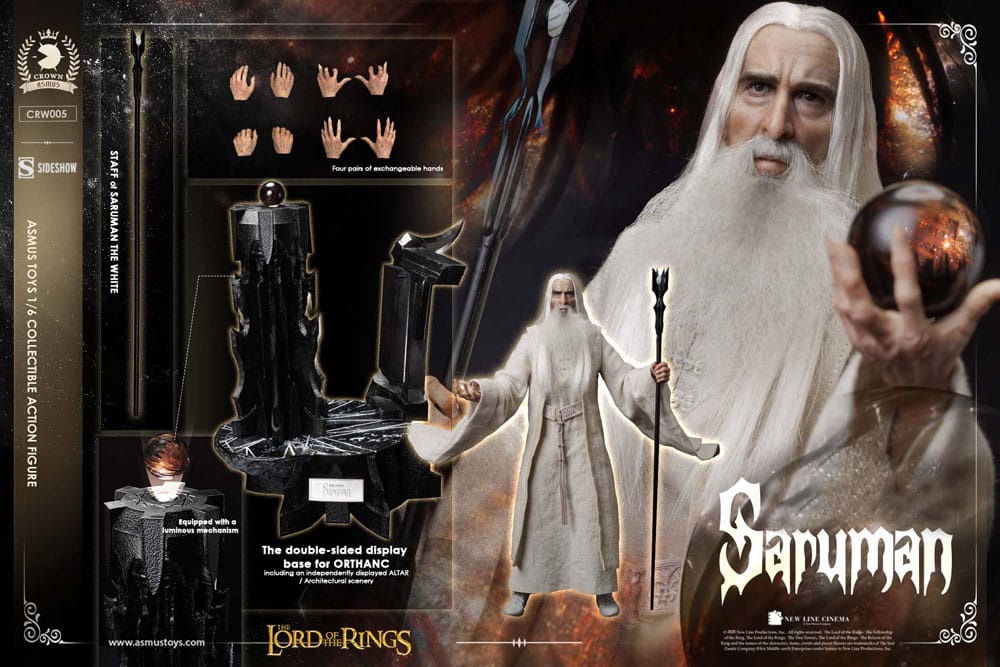 Lord of the Rings Action Figure 1/6 Saruman 31 cm 0747720278424