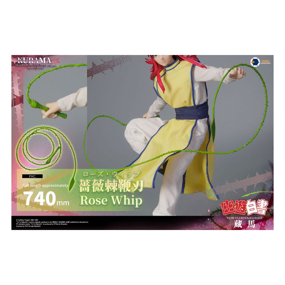 Yu Yu Hakusho Action Figure 1/6 Kurama (Luxury Edition) 30 cm 4713294721433