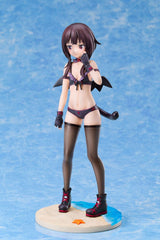 KonoSuba: An Explosion on This Wonderful World! Statue 1/7 Megumin Chomusuke Swimsuit Ver. 22 cm 4595057570010