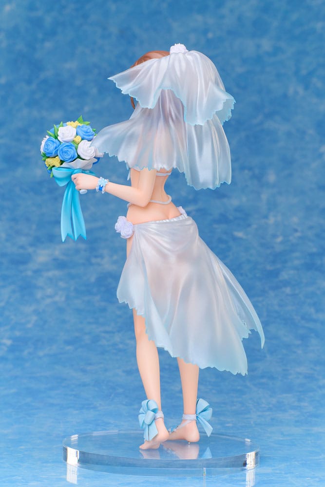 A Certain Scientific Railgun T PVC Statue 1/7 Mikoto Misaka Wedding Swimsuit Ver. 25 cm 4595057570065
