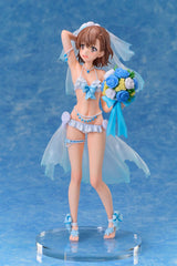 A Certain Scientific Railgun T PVC Statue 1/7 Mikoto Misaka Wedding Swimsuit Ver. 25 cm 4595057570065
