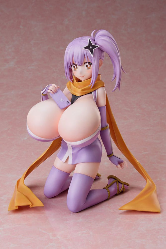 A Ninja and an Assassin Under One Roof Maid PVC Statue 1/4 Diecut Sticker Satoko Kusagakure Huge-Breasted Ver. 23 cm    4595057570140