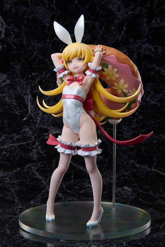 Monogatari Series PVC Statue 1/4 Shinobu Oshino White Bunny Ver. 35 cm    4595057570157