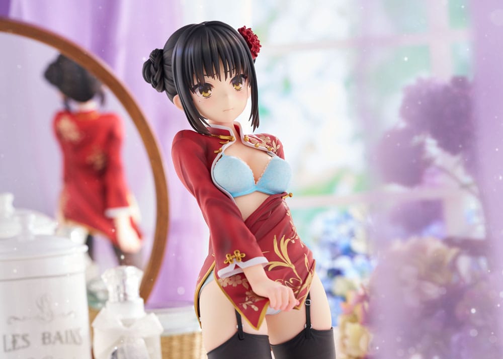 Cafe Stella and the Reaper´s Butterfly PVC Statue 1/3.5 Natsume Shiki Chinese Clothes Ver. 30 cm  4573571452616