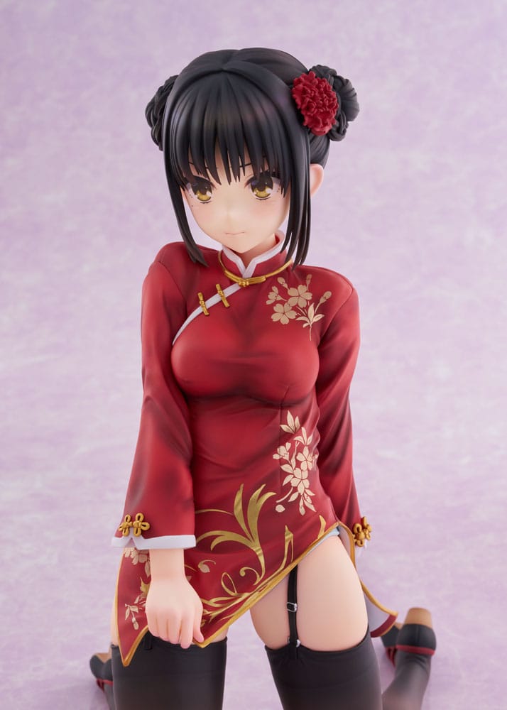 Cafe Stella and the Reaper´s Butterfly PVC Statue 1/3.5 Natsume Shiki Chinese Clothes Ver. 30 cm  4573571452616