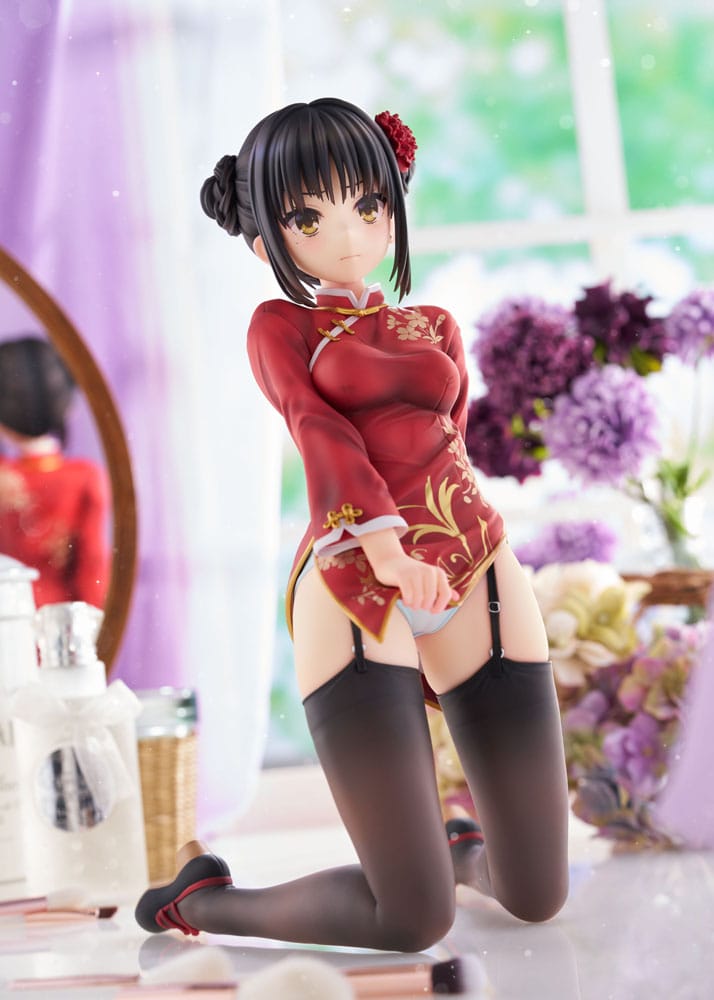 Cafe Stella and the Reaper´s Butterfly PVC Statue 1/3.5 Natsume Shiki Chinese Clothes Ver. 30 cm  4573571452616
