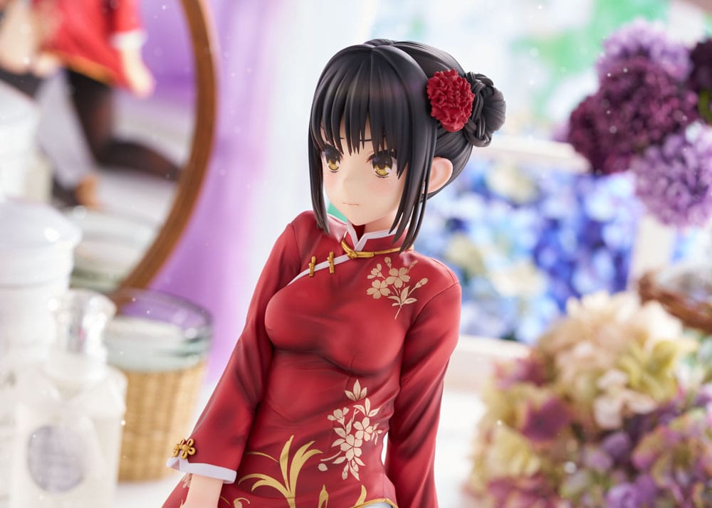 Cafe Stella and the Reaper´s Butterfly PVC Statue 1/3.5 Natsume Shiki Chinese Clothes Ver. 30 cm  4573571452616