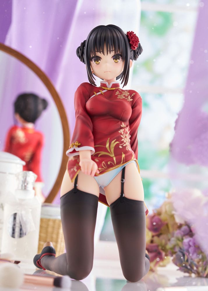 Cafe Stella and the Reaper´s Butterfly PVC Statue 1/3.5 Natsume Shiki Chinese Clothes Ver. AmiAmi Limited Edition 30 cm  4573571452623