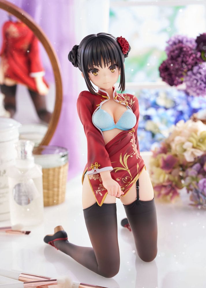 Cafe Stella and the Reaper´s Butterfly PVC Statue 1/3.5 Natsume Shiki Chinese Clothes Ver. AmiAmi Limited Edition 30 cm  4573571452623