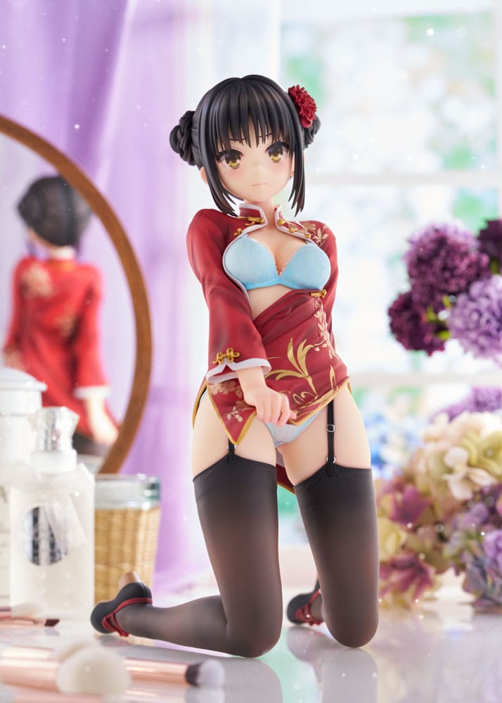 Cafe Stella and the Reaper´s Butterfly PVC Statue 1/3.5 Natsume Shiki Chinese Clothes Ver. AmiAmi Limited Edition 30 cm  4573571452623