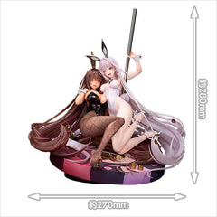 Goddess of Victory: Nikke Statue 1/7 Noir & Blanc Bunny X 777 Ver. 28 cm 4560228207750