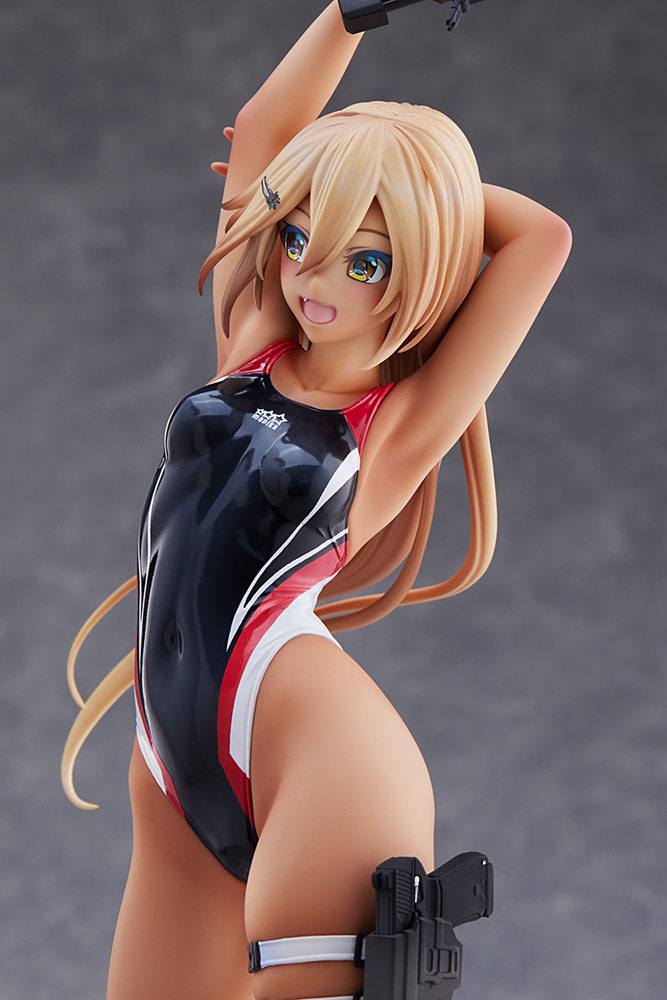 Arms Note PVC Statue 1/7 Kouhai-chan of the Swim Club Red Line Swimsuit Ver. 29 cm 4981932517575