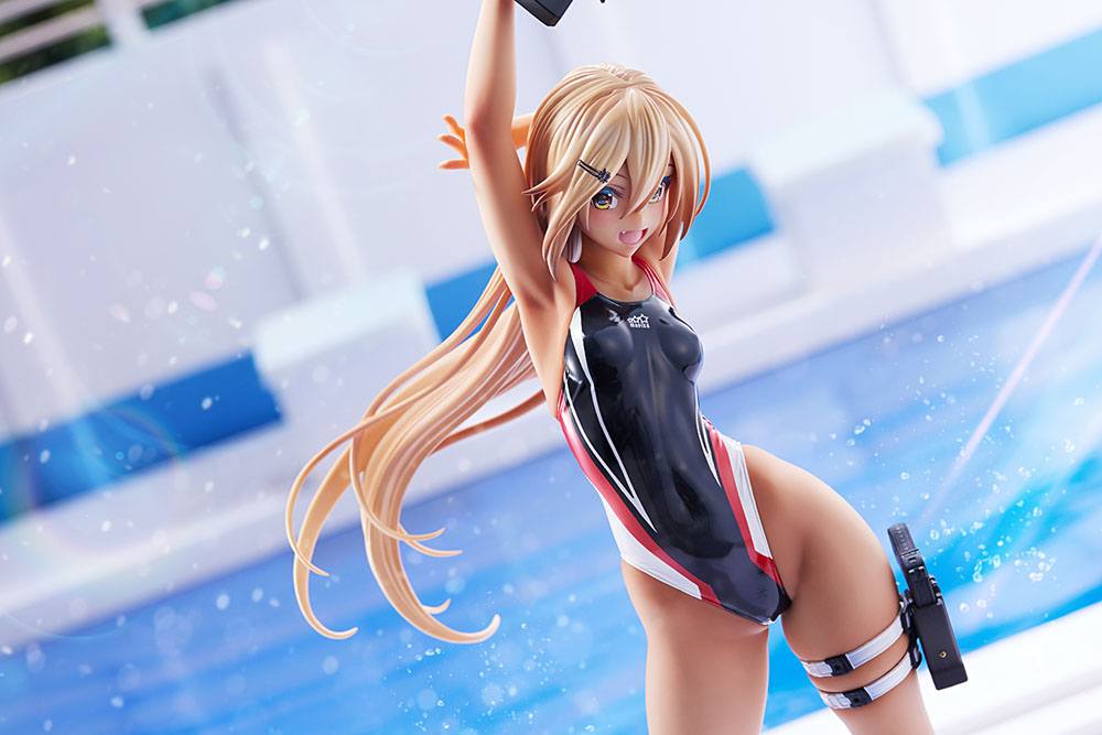 Arms Note PVC Statue 1/7 Kouhai-chan of the Swim Club Red Line Swimsuit Ver. 29 cm 4981932517575