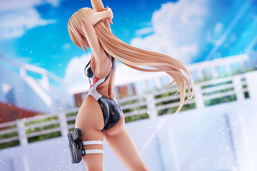 Arms Note PVC Statue 1/7 Kouhai-chan of the Swim Club Red Line Swimsuit Ver. 29 cm 4981932517575
