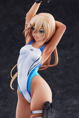 Arms Note PVC Statue 1/7 Kouhai-chan of the Swim Club Blue Line Swimsuit Ver. 29 cm 4981932517582