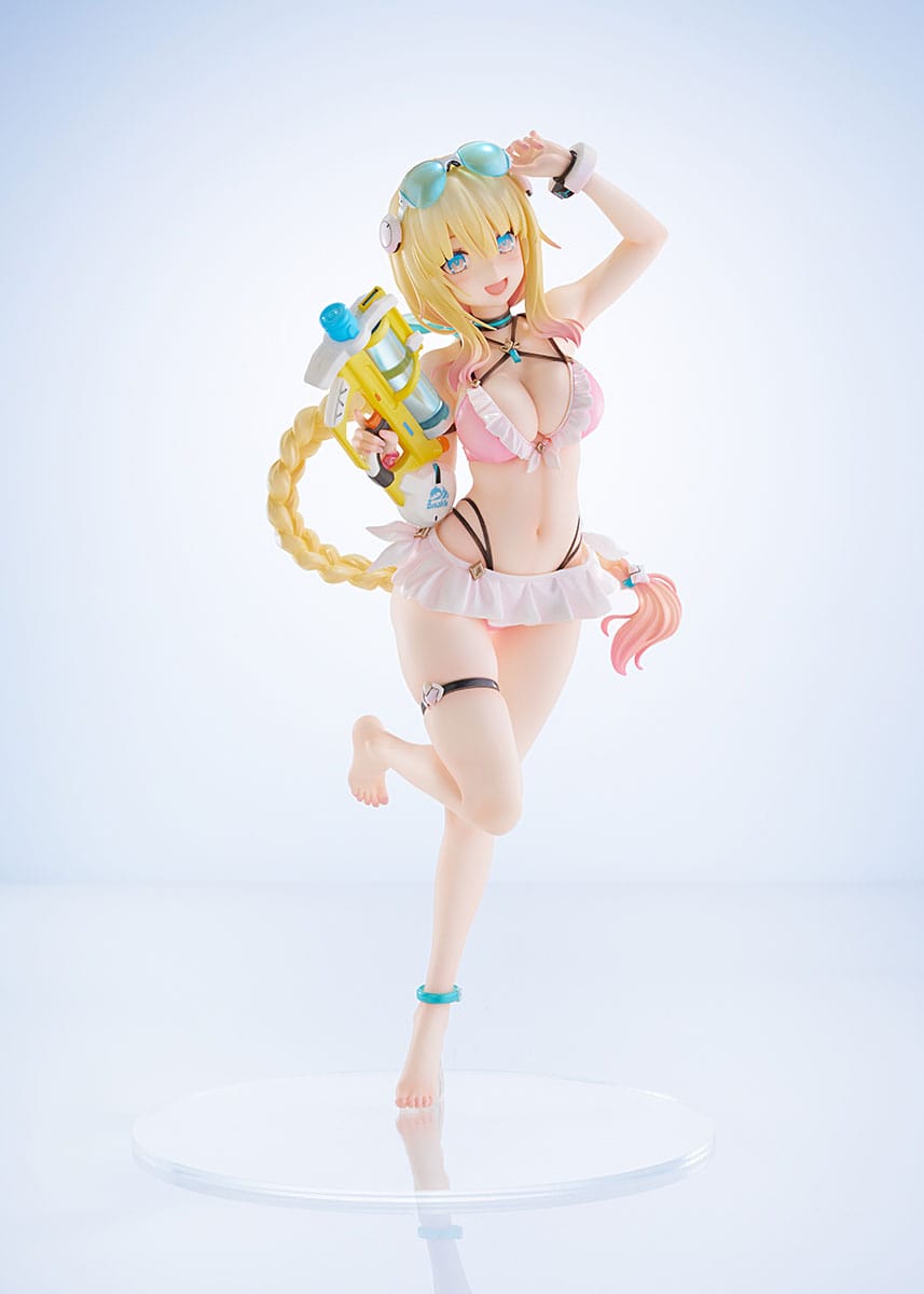 Phantasy Star Online PVC Statue 1/7 es Akhtal Summer Vacation 24 cm      4981932524955