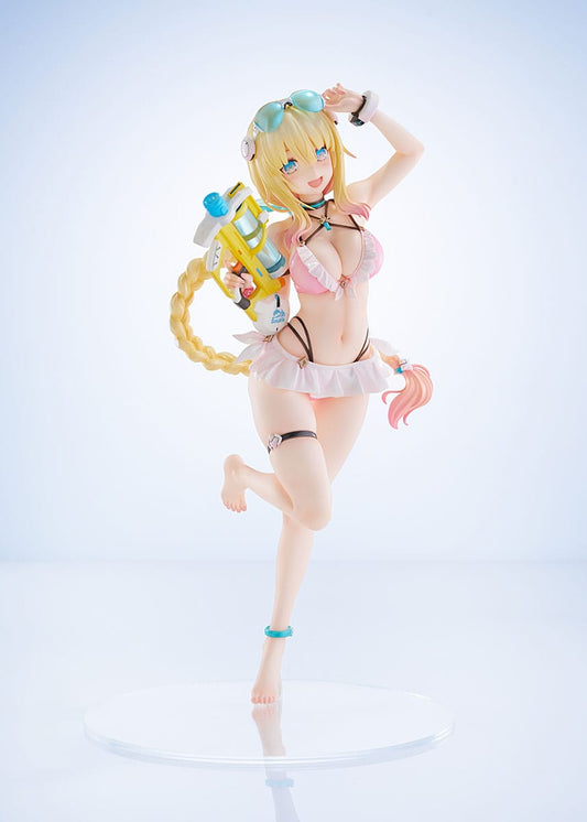 Phantasy Star Online PVC Statue 1/7 es Akhtal Summer Vacation 24 cm      4981932524955