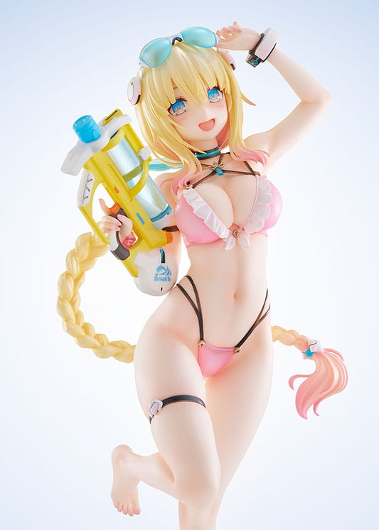 Phantasy Star Online PVC Statue 1/7 es Akhtal Summer Vacation 24 cm      4981932524955