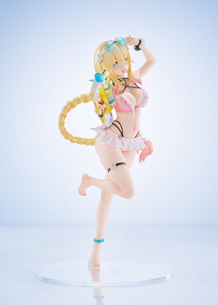 Phantasy Star Online PVC Statue 1/7 es Akhtal Summer Vacation 24 cm      4981932524955