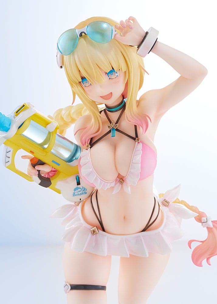 Phantasy Star Online PVC Statue 1/7 es Akhtal Summer Vacation 24 cm      4981932524955