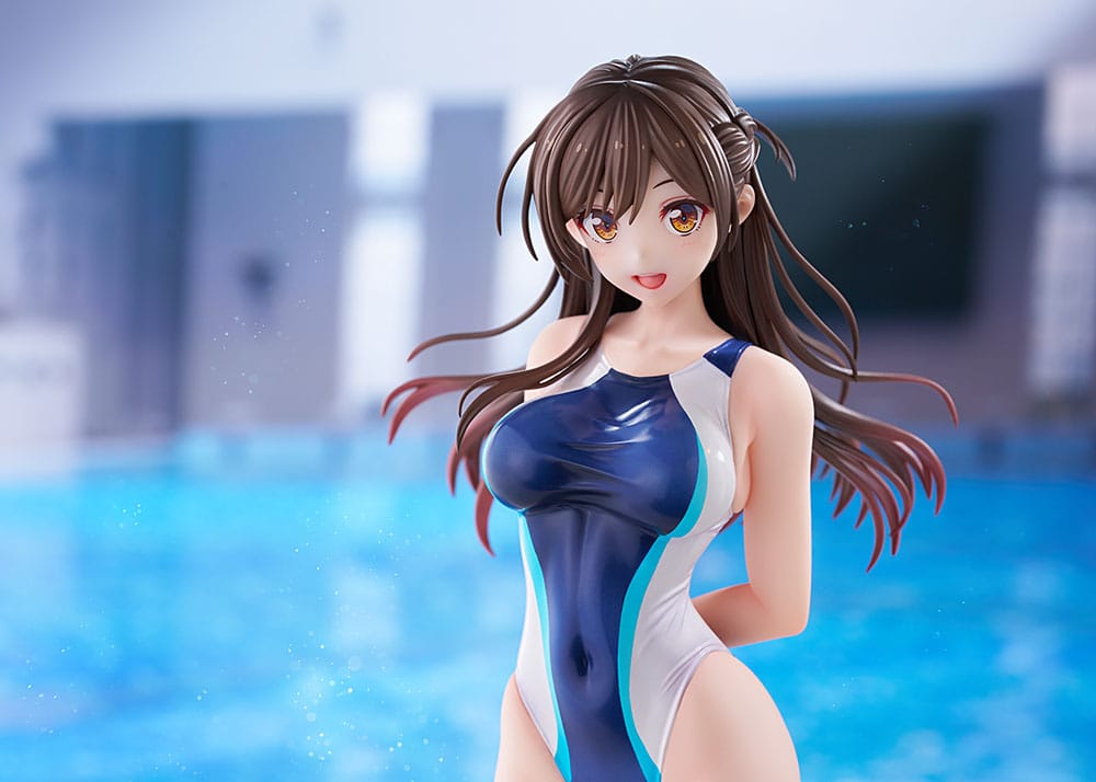 Rent-a-Girlfriend PVC Statue 1/7 Chizuru Mizuhara Light Blue Line Swimwear Ver. 25 cm 4981932525952