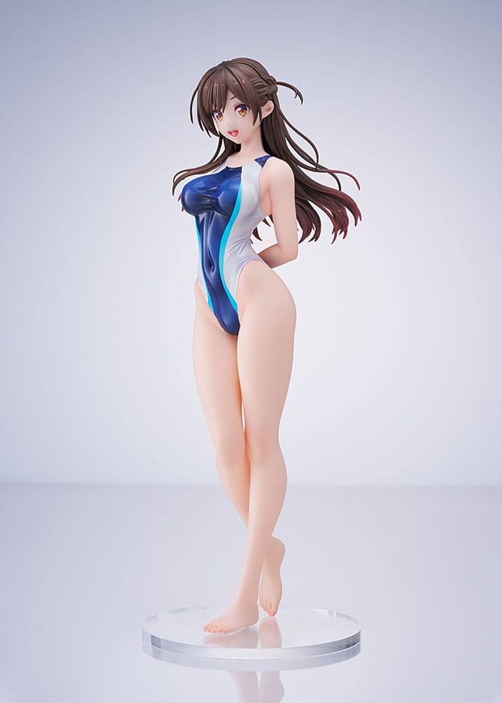 Rent-a-Girlfriend PVC Statue 1/7 Chizuru Mizuhara Light Blue Line Swimwear Ver. 25 cm 4981932525952