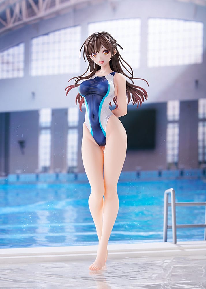 Rent-a-Girlfriend PVC Statue 1/7 Chizuru Mizuhara Light Blue Line Swimwear Ver. 25 cm 4981932525952