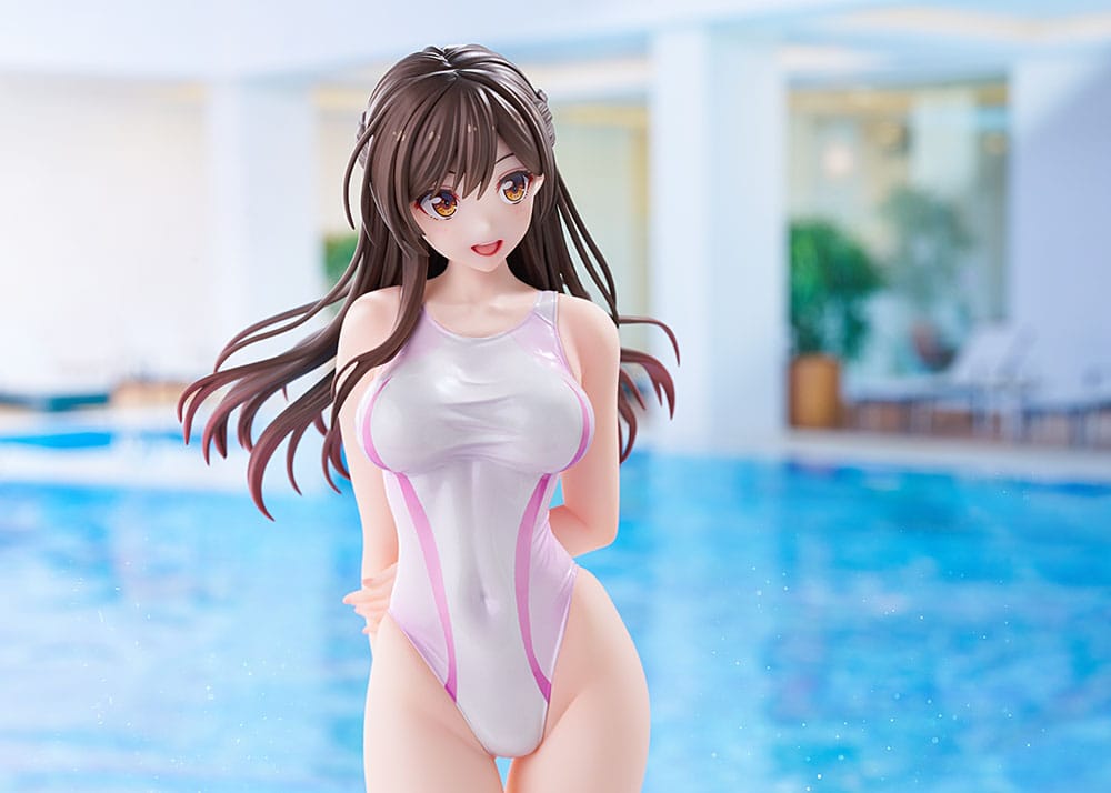 Rent-a-Girlfriend PVC Statue 1/7 Chizuru Mizuhara Pink Line Swimwear Ver. 25 cm 4981932525969