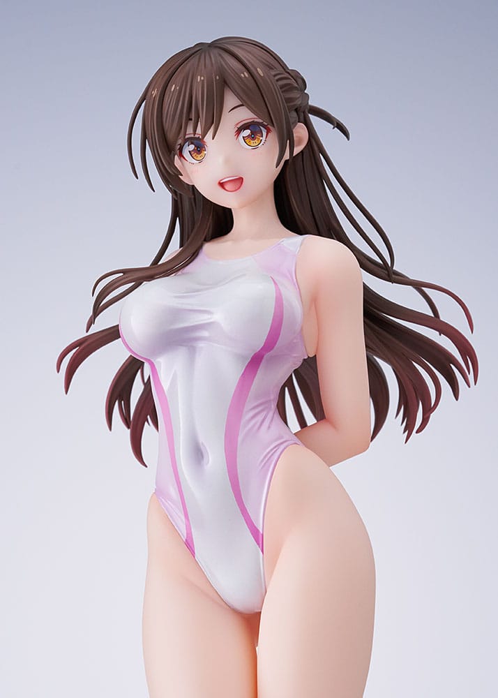 Rent-a-Girlfriend PVC Statue 1/7 Chizuru Mizuhara Pink Line Swimwear Ver. 25 cm 4981932525969
