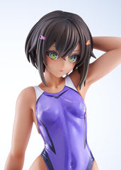 Arms Note PVC Figure 1/7 Buchou-chan of the Swimming Club Purple Swimsuit Ver. 22 cm 4981932529233