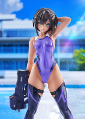 Arms Note PVC Figure 1/7 Buchou-chan of the Swimming Club Purple Swimsuit Ver. 22 cm 4981932529233