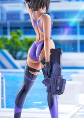 Arms Note PVC Figure 1/7 Buchou-chan of the Swimming Club Purple Swimsuit Ver. 22 cm 4981932529233