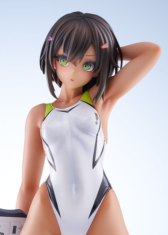 Arms Note PVC Figure 1/7 Buchou-chan of the Swimming Club White Swimsuit Ver. 22 cm 4981932529240
