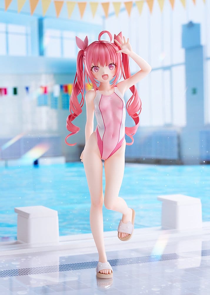 Original Character Swimsuit Silhouette PVC Figure 1/7 Watora Swimsuit Ver. design Kani biimu 23 cm 4981932530567