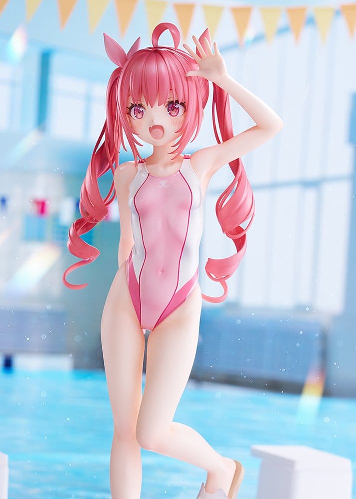 Original Character Swimsuit Silhouette PVC Figure 1/7 Watora Swimsuit Ver. design Kani biimu 23 cm 4981932530567