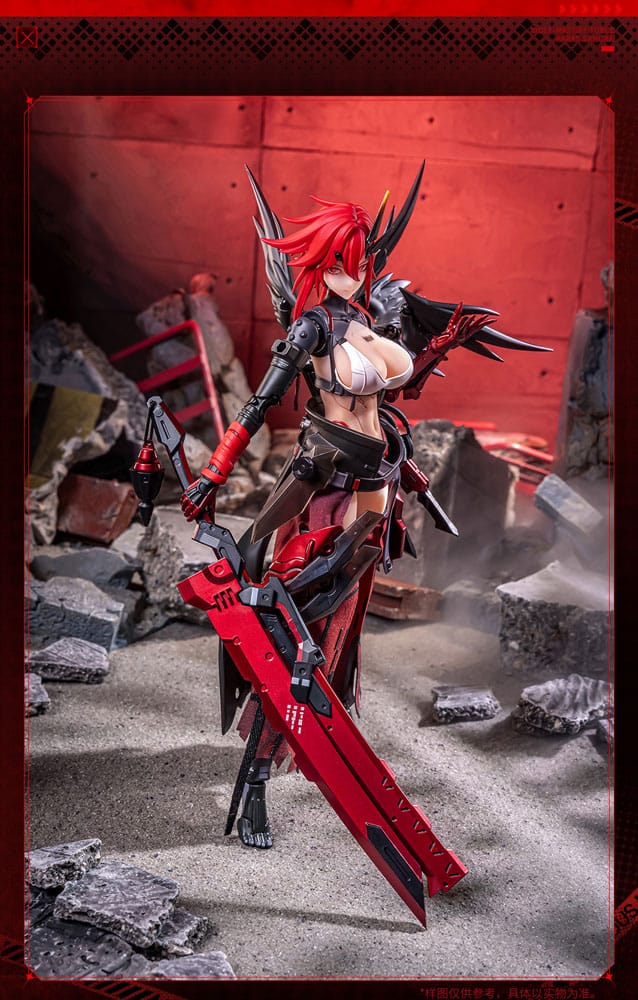 Original Character Seamless Action Figure 1/9 Wolf-Mastiff Force Karas Samurai 20 cm 6976881810295