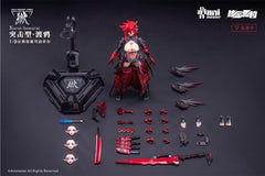 Original Character Seamless Action Figure 1/9 Wolf-Mastiff Force Karas Samurai 20 cm 6976881810295