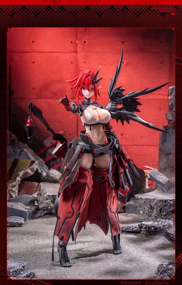 Original Character Seamless Action Figure 1/9 Wolf-Mastiff Force Karas Samurai 20 cm 6976881810295