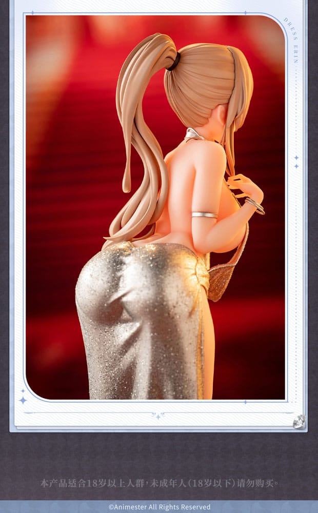 Original Character Statue 1/6 Erin Dress Ver. Illustration by Gwan-E 25 cm   6976881810325